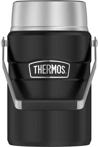 Thermos Food Jar - 47oz - Stainless Steel/Matte Black