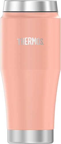 Thermos Vacuum Insulated Stainless Steel Travel Tumbler - 16oz - Matte Blush