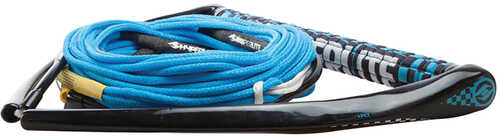 Hyperlite 75&#39; Rope w/Chamois Handle Fuse Mainline Combo - Blue 5 Section 15"
