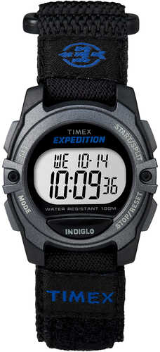 Timex Expedition&reg; Digital Core Fast Strap - Black/Blue