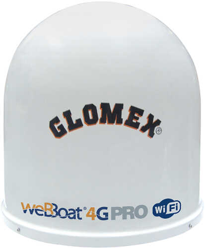 Glomex weBBoat PRO -3G/4G/Wi-Fi Coastal Internet Antenna System w/Dual SIM, Commercial Grade