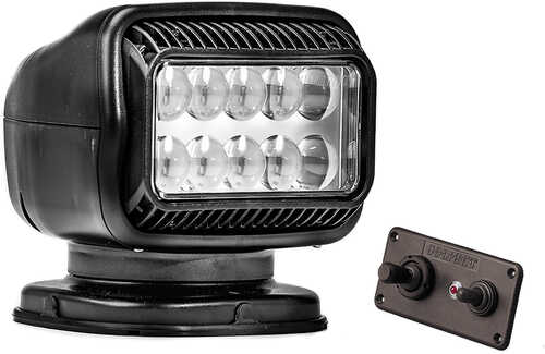 Golight Radioray GT Series Permanent Mount - Black LED Hard Wired Dash Remote