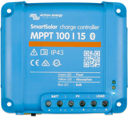 Victron SmartSolar MPPT Charge Controller - 100V - 15AMP