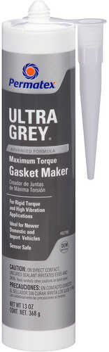 Permatex Ultra Grey Rigid High Torque RTV Silicone - 13oz
