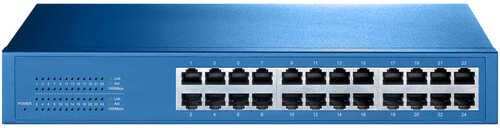 Aigean 24-port Network Switch - Desk Or Rack Mountable - 100-240vac - 50/60hz