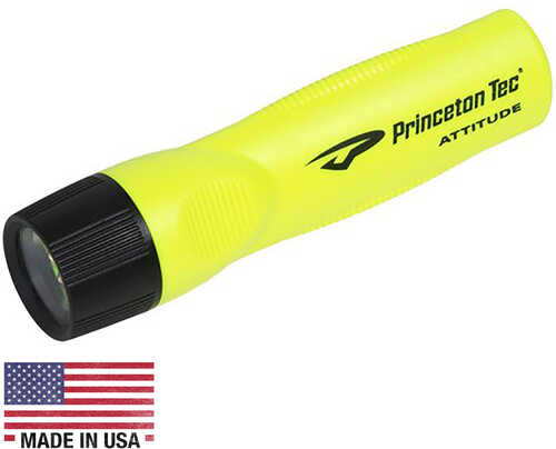 Princeton Tec Attitude LED Flashlight - Neon Yellow, Model: AT2-NY