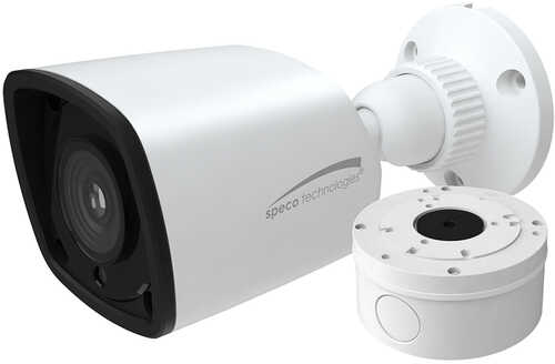 Speco 2MP HD-TVI Bullet Camera 2.8mm Lens - White Housing w/Included Junction Box