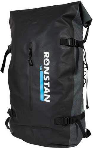 Ronstan Dry Roll Top - 55l Backpack - Black & Grey