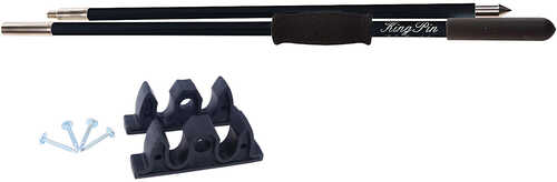 Panther 10' King Pin Anchor Pole - 2-piece - Black