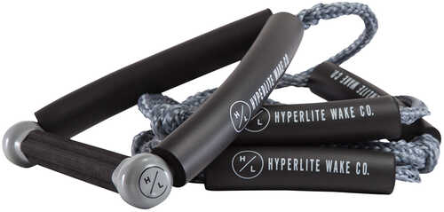 Hyperlite 20&#39; Wakesurf Rope With Handle - Grey