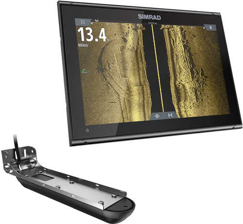 Go12 Xse Combo With Active Imaging 3-in-1 Transom Mount Transducer & C-map Discover Chart