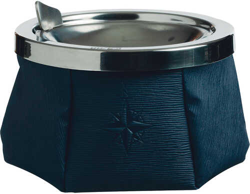 Marine Business Windproof Ashtray With lid - Navy Blue