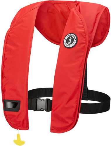 Mustang MIT 100 Inflatable PFD - Manual - Red