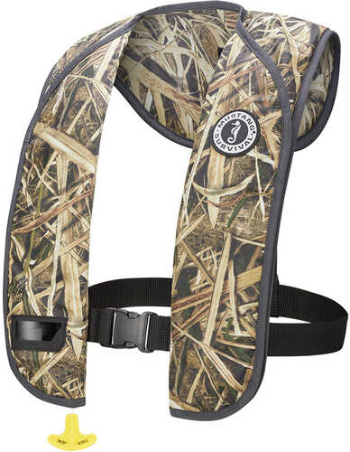 Mustang MIT 100 Inflatable PFD - Automatic - Camo Mossy Oak Shadow Grass Blades