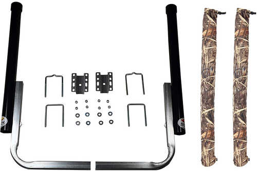 C.e. Smith Black 40" Post Guide-on & Camo Wet Lands Pads