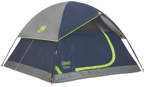 Coleman Sundome® 2-Person Camping Tent - Navy Blue & Grey