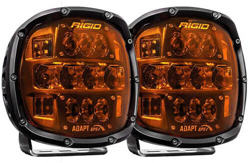 Rigid Industries Adapt Xp With Amber Pro Lens - Pair