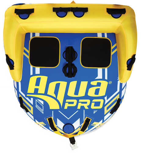 Aqua Leisure Aqua Pro 65" Two-rider Towable With Backrest