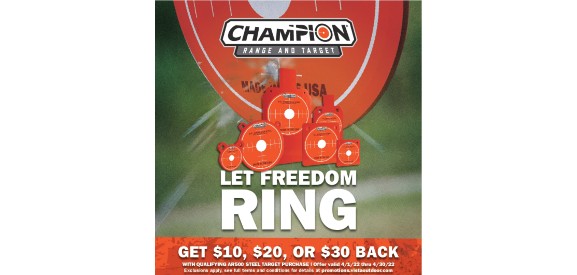 Image for news headline - Champion Let Freedom RingPromotion