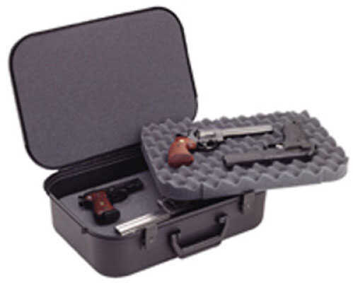 Doskosport XLT-18 Four Pistol/Accessory Case 19" 13.38" 7" outer Features Deep Molded valances High-Strength hinges