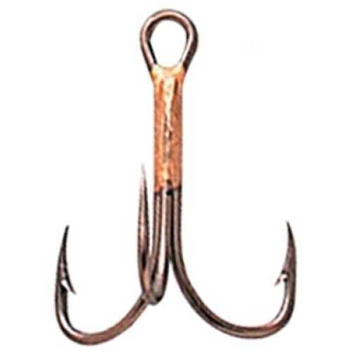 Eagle Claw Hook Bronze Treble 50/Bx Md#: 374F-10