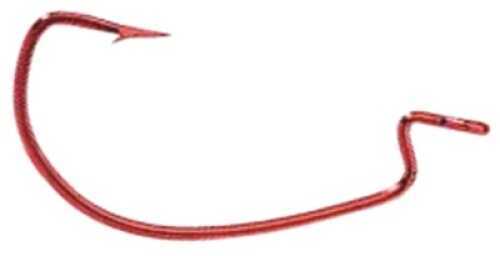 Eagle Claw Lazer Hook Red Ewg Worm 5Pk Md#: L098RGH-4/0