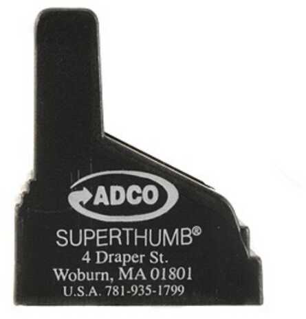 ADCO Super Thumb Mag Loader Black Finish Fits Browning High Power CZ 75 HK USP 9MM/ 40 S&W Sig 226/320/365 Springfield 9