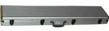 Aluminum Single Rifle Case Extruded Pvc Exterior Panels - Key Lockable latches Double Layer High-Density Foam Inter