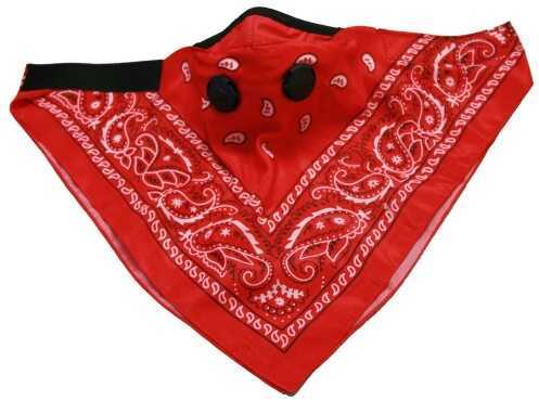 ATV TEK BANDANA Style Dust Mask Red