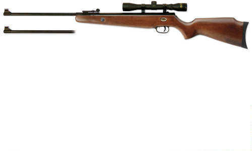 Beeman Dual Caliber .177/.22 Air Rifle w/Scope & European Hardwood Stock