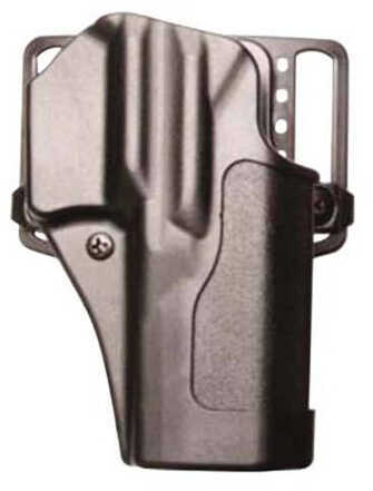 Blackhawk CQC Serpa Belt Holster, Fits Glock 43, Left Hand,Black 410568Bk-L
