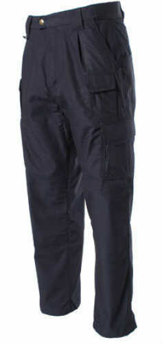 Lightweight Tactical Pants Black - 30" X 32" - Durable 6.5 Oz. Poly/ 35% Ripstop Fabric With Double Layering In The Seat