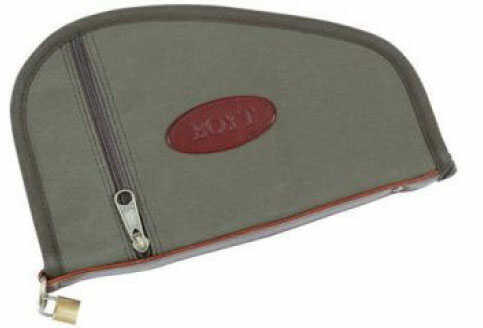 Signature Series Heart-Shaped Handgun Case W/Pocket Olive Drab - 10" Strong Durable Heavy-Duty Canvas With Dry