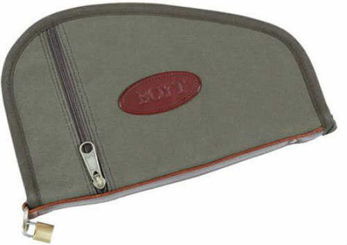 Signature Series Heart-Shaped Handgun Case W/Pocket Olive Drab - 12" Strong Durable Heavy-Duty Canvas With Dry