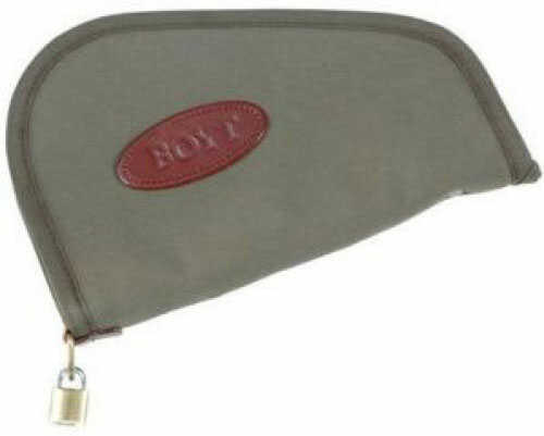 Signature Series Heart-Shaped Handgun Case Olive Drab - 13" X 6.5" Strong Durable Heavy-Duty 22 Oz. Canvas With Dry