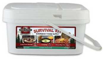 Food Supply Depot Survival Kit-One Person 1Gal Bucket