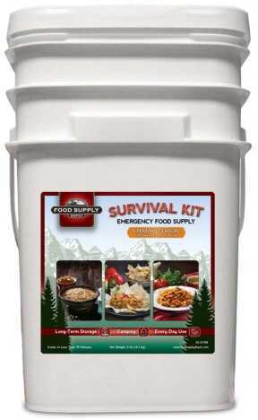 Food Supply Depot Survival Kit-Three Person Bucket