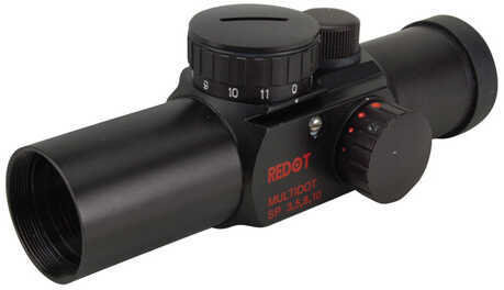 Millett Rd00006 Multi-Dot SP 1X 30mm Obj 3/5/8/10 MOA Dot Matte Black