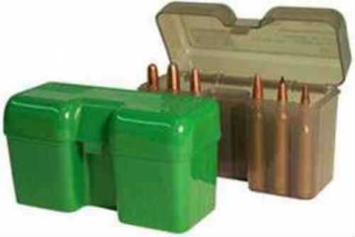 MTM Ammo Box 22 Round Flip-Top 338 WSm 45-70 450 Marlin Green Rf22-Sm-10