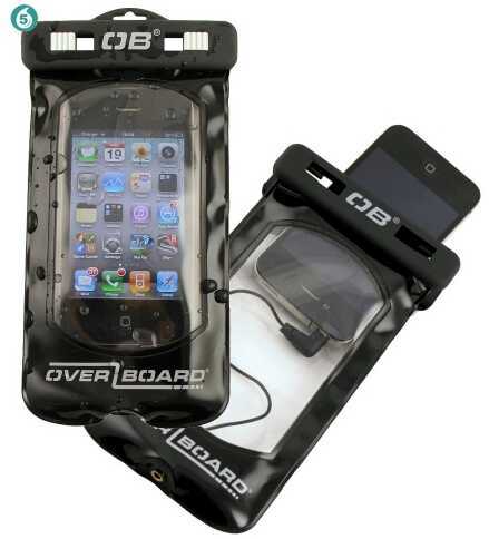 Overboard Waterproof Smart Phone Case - Black