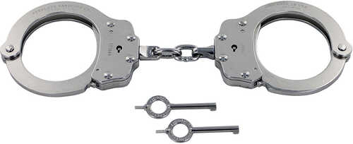 Peerless 700C Chain Link Handcuff Nickel Finish