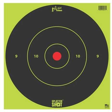 Pro-shot 12in Green Bullseye Target Heavy Tag Paper 12 Pk Bag