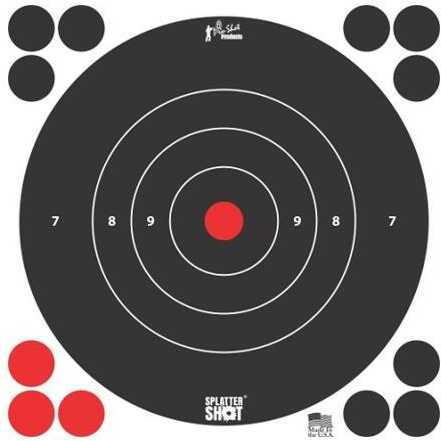 Pro-shot 12in White Bulls Eye Target 12 Pk Bag