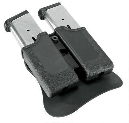 SigArms Sig TAC Dbl Mag Pouch P220/1911 Poly Blk