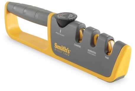Smiths Adjustable Manual Knife Sharpener Gray-Yellow