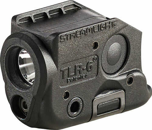 Streamlight T LR-6 White LED with Red Laser Anodized Finish Black Fits Taurus GX4 Includes Two 3V CR-1/3 N