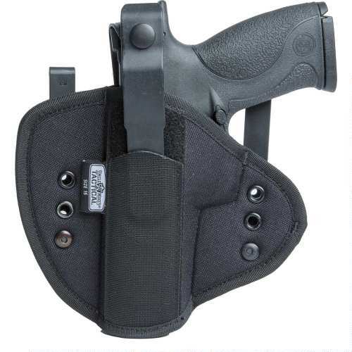 Uncle Mikes Inside the Waist Band Tuckable Holster Pant Fits Large Auto 4.5" Ambidextrous Black 55150