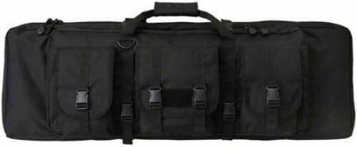 Uncle Mikes Tactical Gun Case 43" Long - 3 Outside Pockets For Gear 600D Polyester Interior 2" Foam Pa