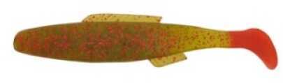 H&H Cocahoe Minnow Tails 3In 10Pk Avocado/Red Glittert/Fire Md#: CMR10-35