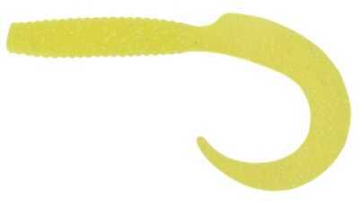 H&H Giant Curl Tails 8In 5Pk Chartreuse Glitter Md#: CT805-02